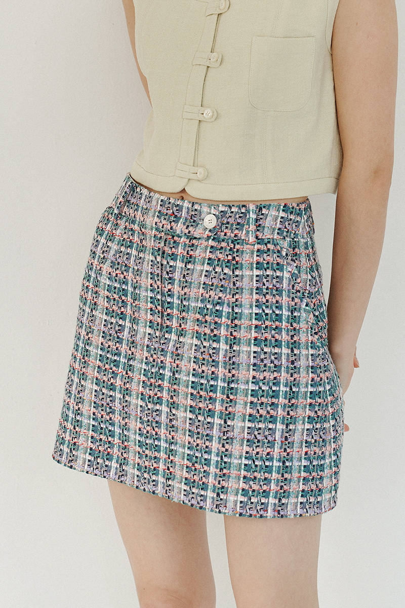 Soo tweed skirt