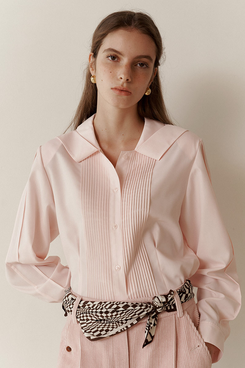 [초아 착용] Noten blouse Pink