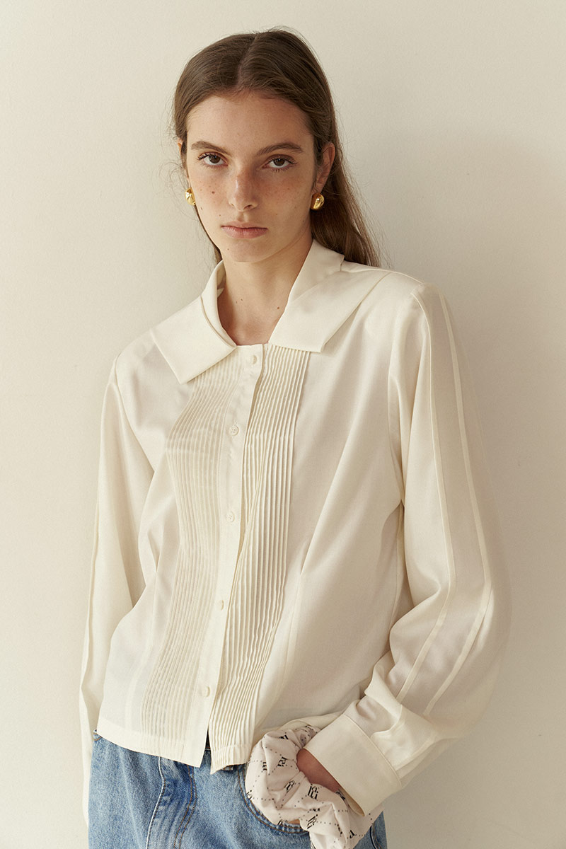 Noten blouse Ivory