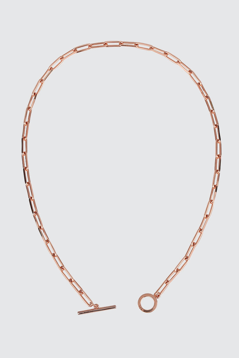 Luana chain necklace Rose gold
