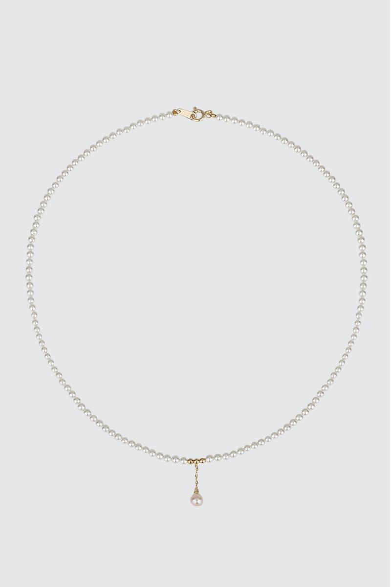 Lokelani pearl necklace Gold