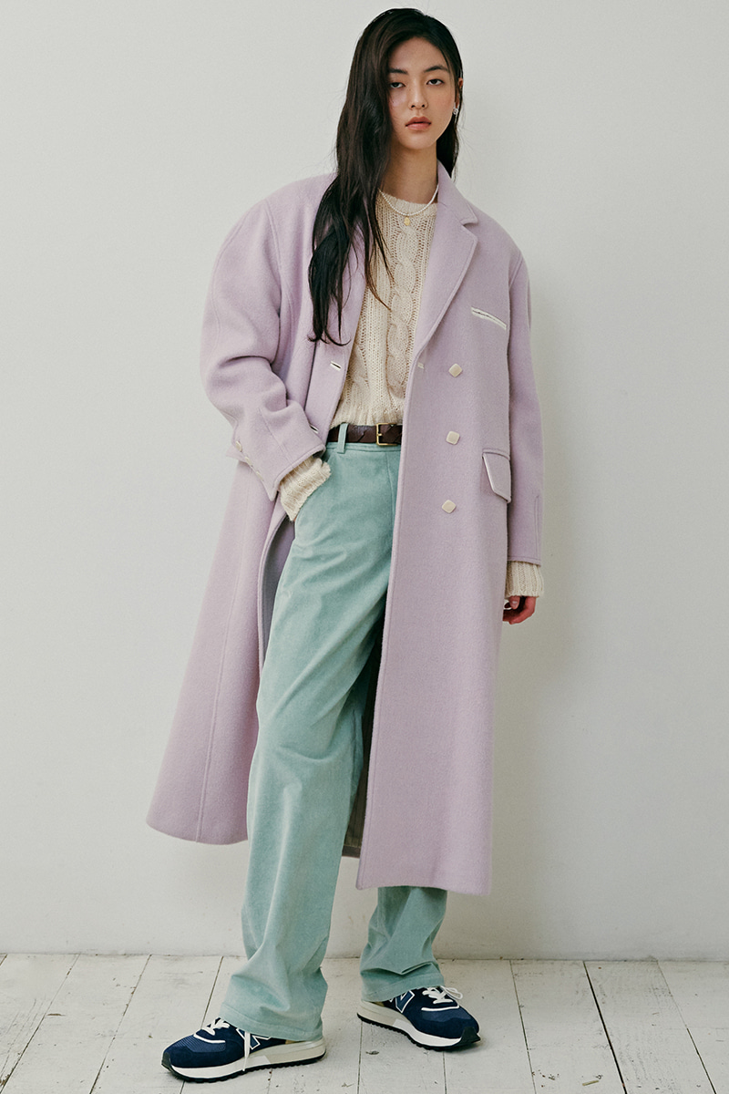 [3차 리오더]Mori coat Lavender