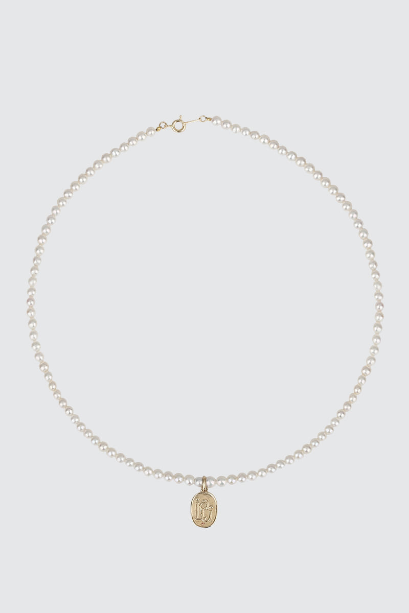 Leilani pearl necklace Gold